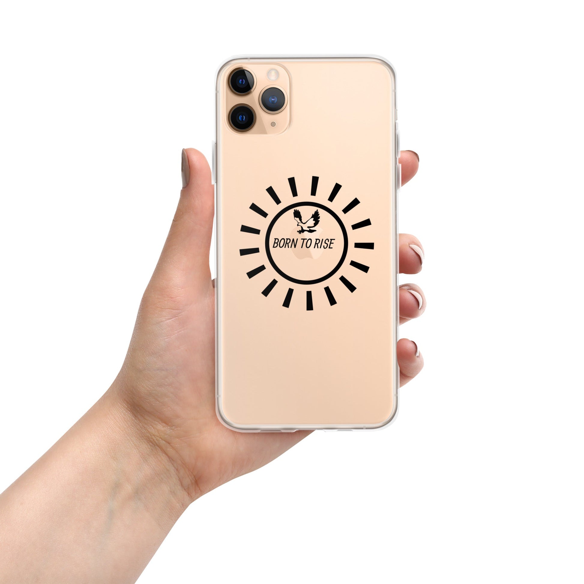 Coque iPhone transparente | Collection Born to Rise® - rêve zénith