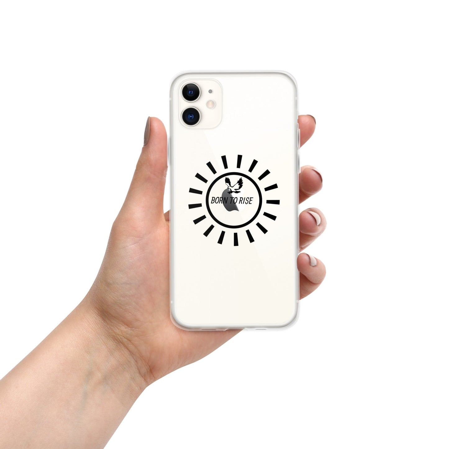 Coque iPhone transparente | Collection Born to Rise® - rêve zénith