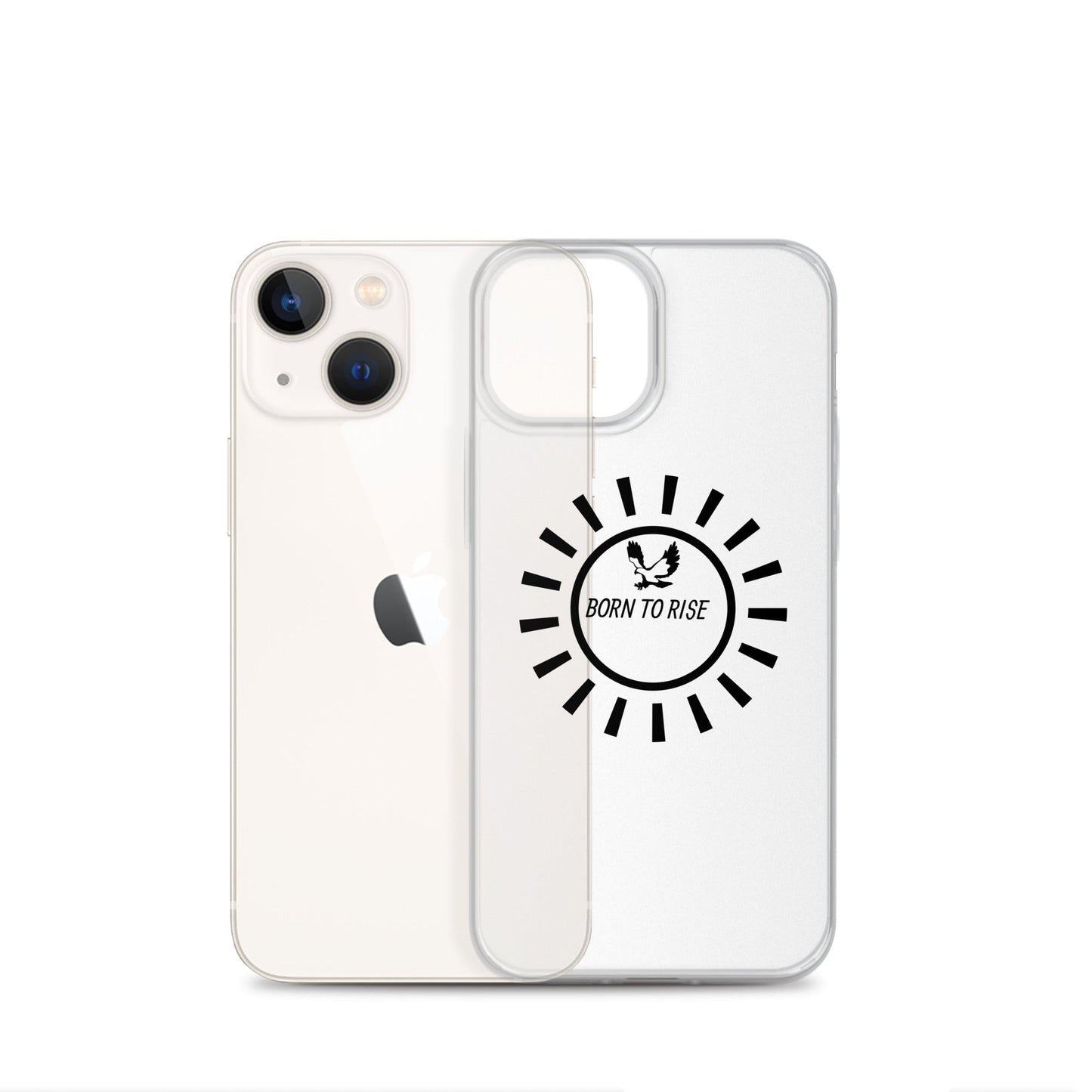 Coque iPhone transparente | Collection Born to Rise® - rêve zénith