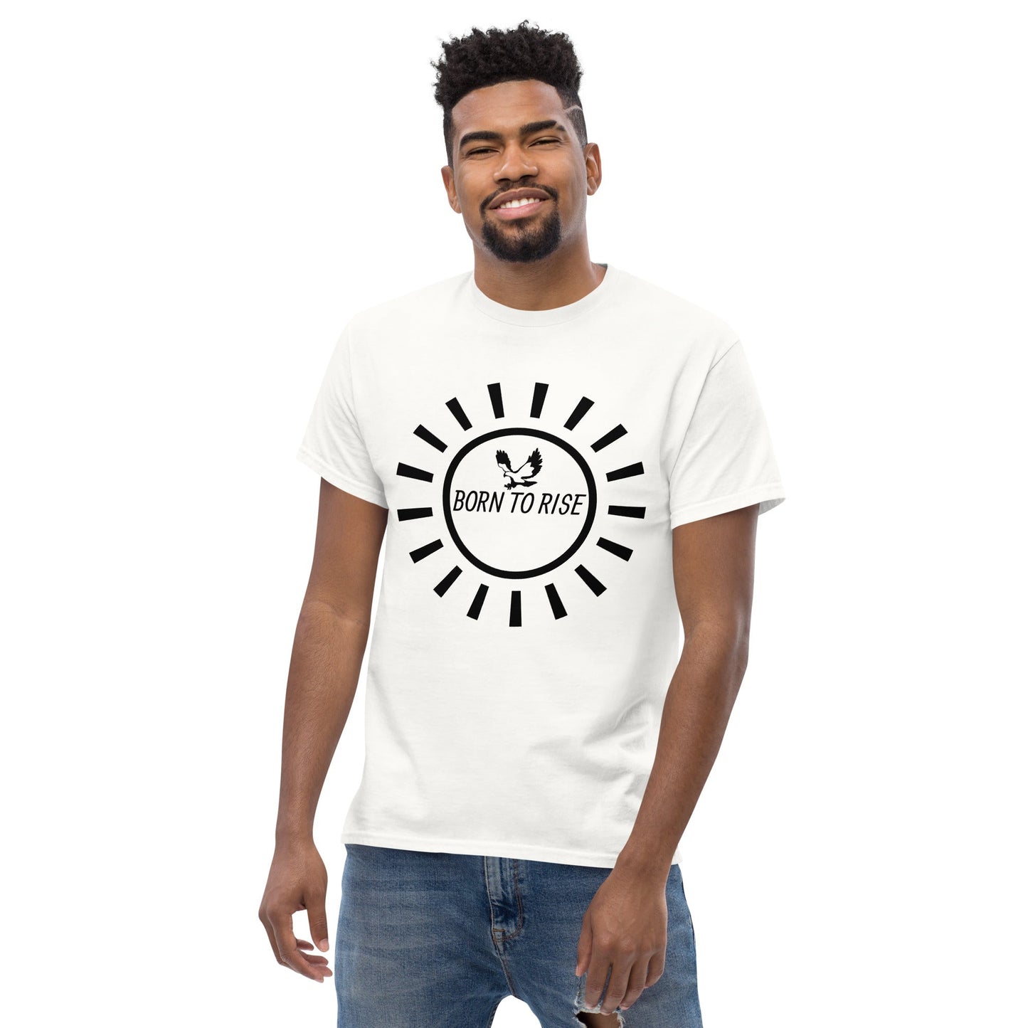 T-shirt “Born to Rise” Collection Rêve Zénith | Style Inspirant & Confort Premium - rêve zénith