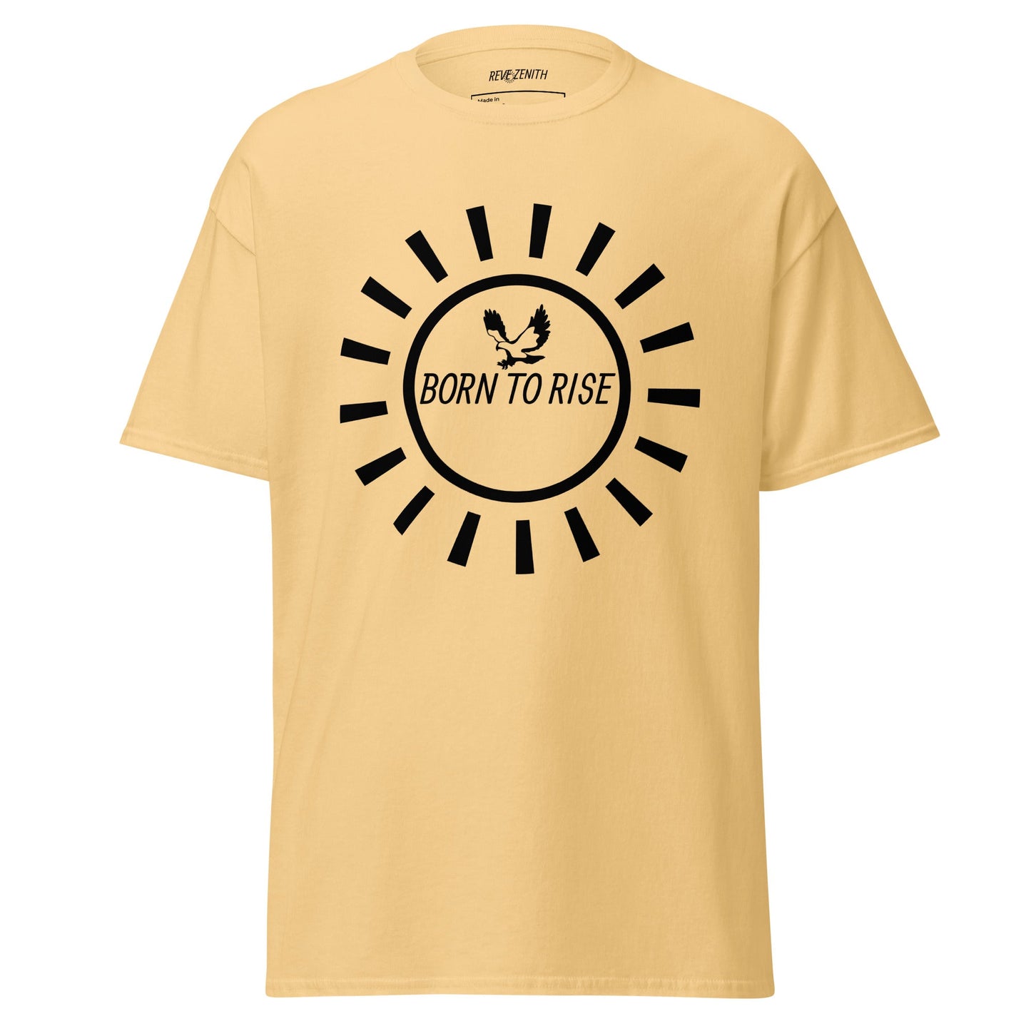 T-shirt “Born to Rise” Collection Rêve Zénith | Style Inspirant & Confort Premium - rêve zénith